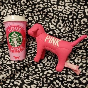 Custom PINK VS Starbucks cup